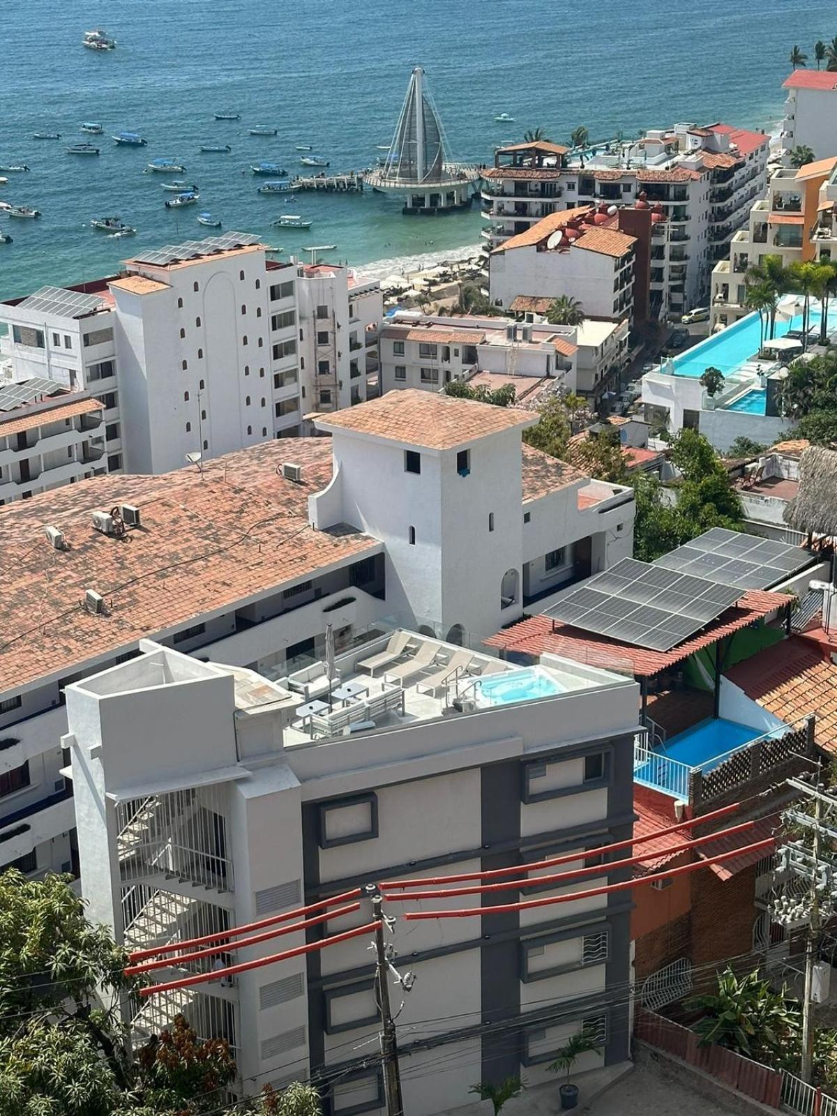 Vidalia - Modern Condos With Rooftop Terrace And Gym Puerto Vallarta Eksteriør bilde